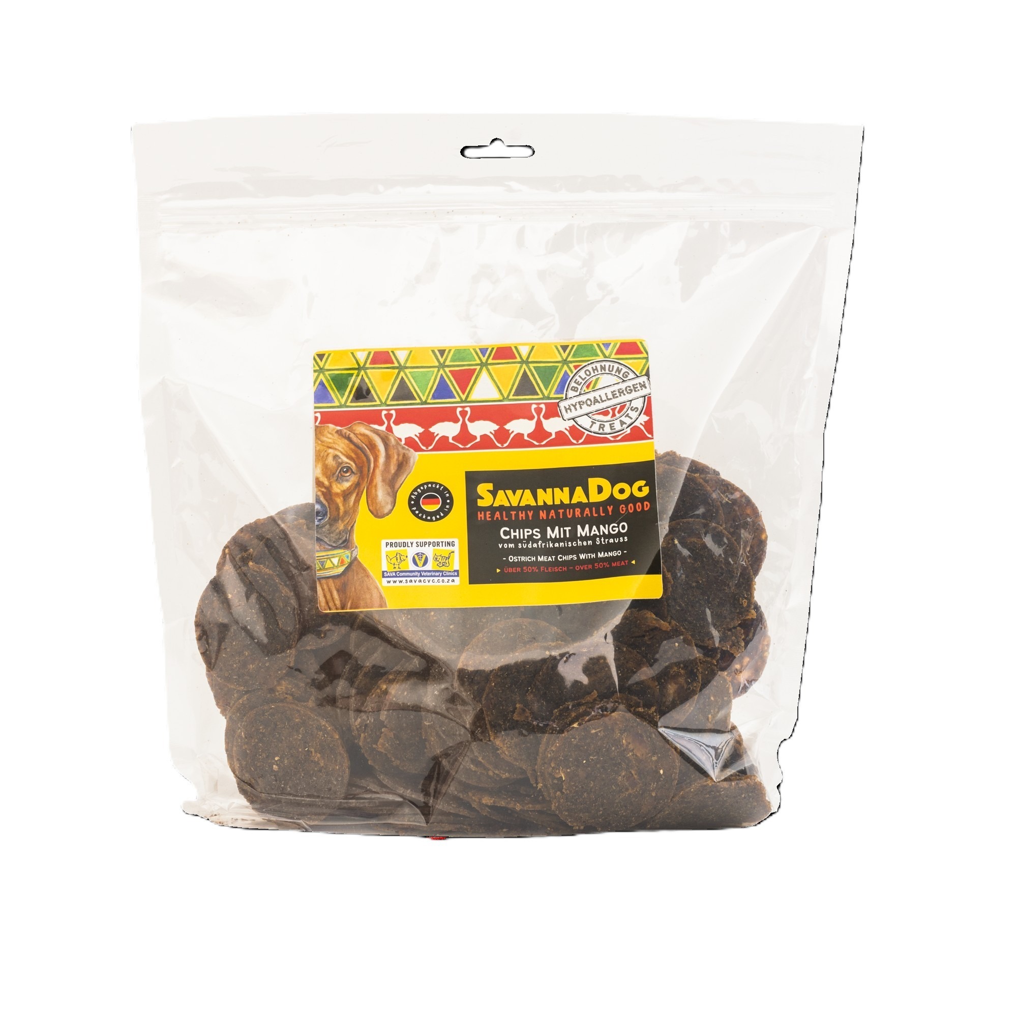 SDS0141-1_4260770464693_ChipsMango800g_Hauptbild_250224.jpg - SavannaPet SavannaDog dog treats